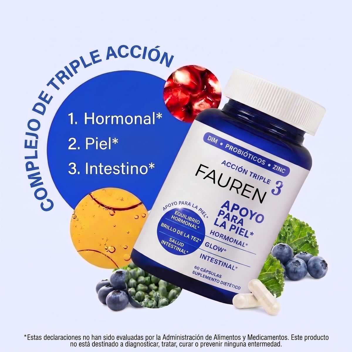 Fauren® Triple Acción Piel Clara
