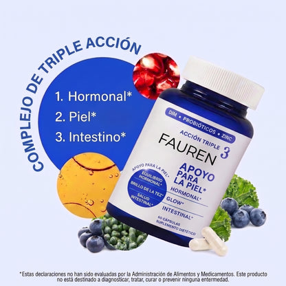 Fauren® Triple Acción Piel Clara
