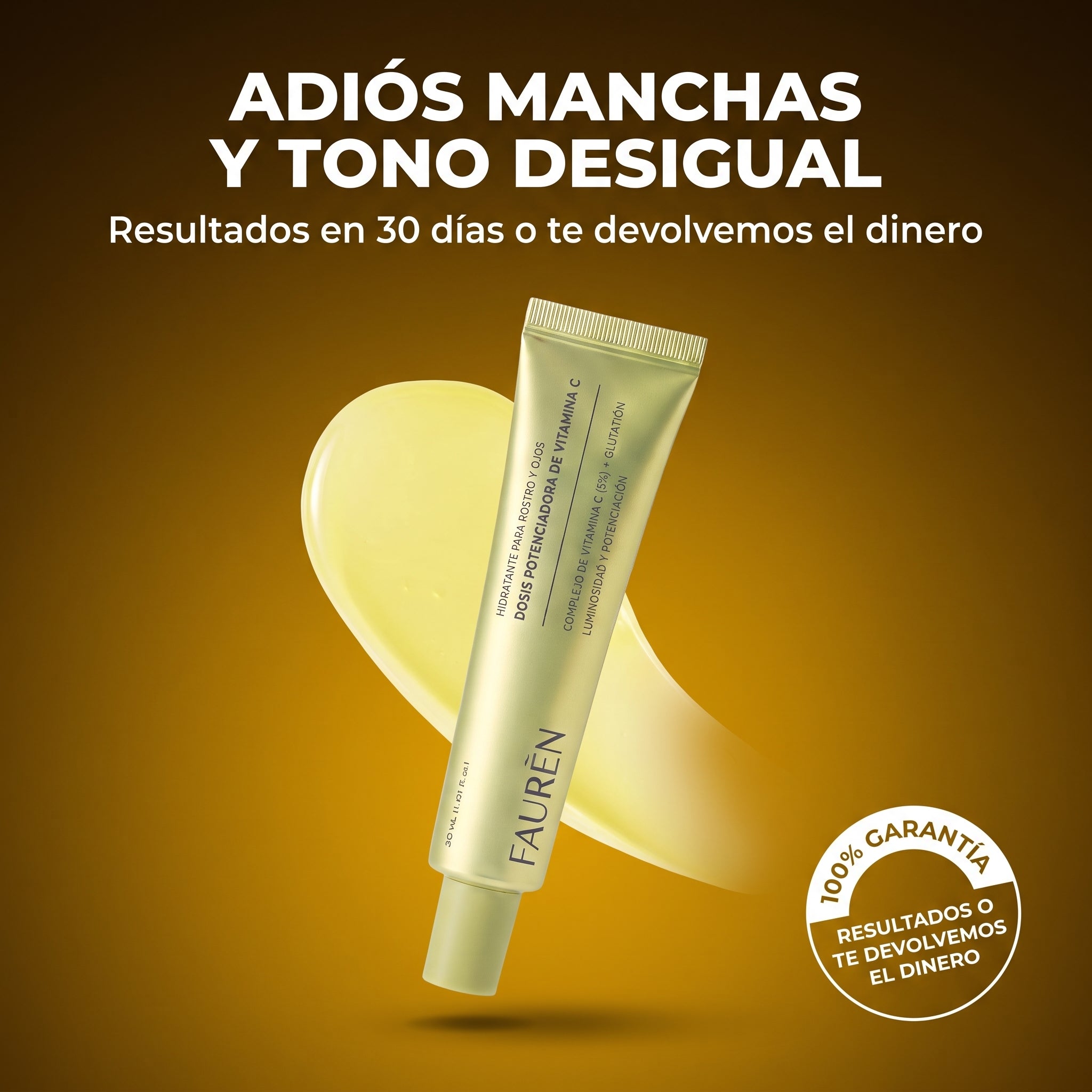 Fauren® Vitamina C Glutatión Antimanchas